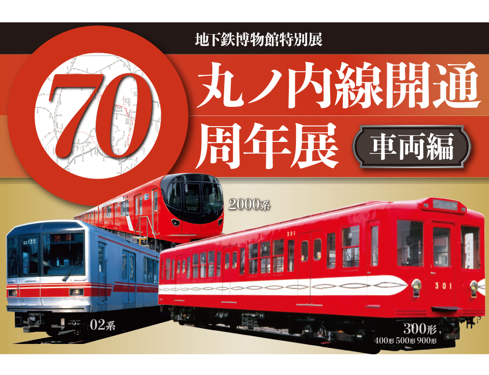 丸ノ内線開通 70周年展 車両編